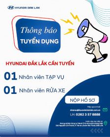 THÔNG BÁO TUYỂN DỤNG